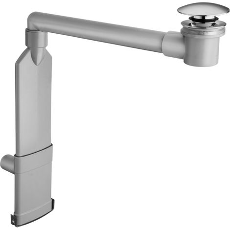 Siphon de lavabo gain de place 64mm en ABS – Bonde UP et Dow pour espaces confinés – Installation rapide et facile (1/3)