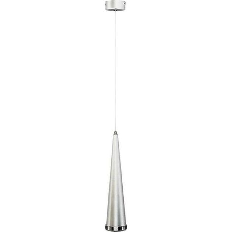 Plafond Lustre Conique Suspension Lampe Gu10 B09 Blanc (1/3)
