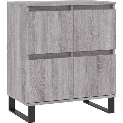 Maison Exclusive - Credenza Grigio Sonoma 60x35x70 cm in Legno Multistrato (1/5)