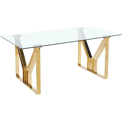 Table à manger IGREC Gold transparent (1/5)