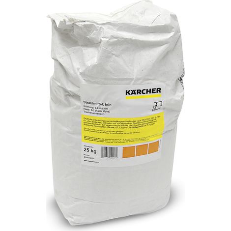 Kärcher Abrasivmittel für Sandstrahlen 25 kg zur Reinigung