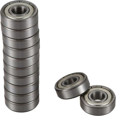 12 Stück 608z 22 mm x 8 mm x 7 mm einreihige Rillenkugellager (1/5)