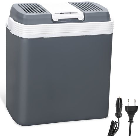 SWANEW 24 L Cool box Raffreddatore elettrico Scaldino termoelettrico a rete Modalità Eco 12/230 V per auto e presa di corrente (1/5)