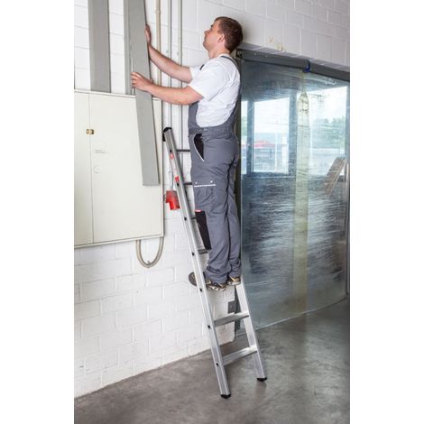 Euroline Premium 30177 Stufenanlegeleiter 6 Stufen (1/2)