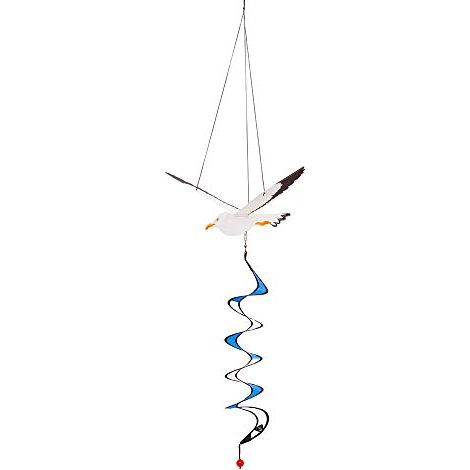 Elemento decorativo giardino hq-invento seagull poliestere 34x110 cm (1/2)