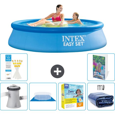 Easy Set Pool Rund - 244x61 cm - 7-teilig S245 (1/5)