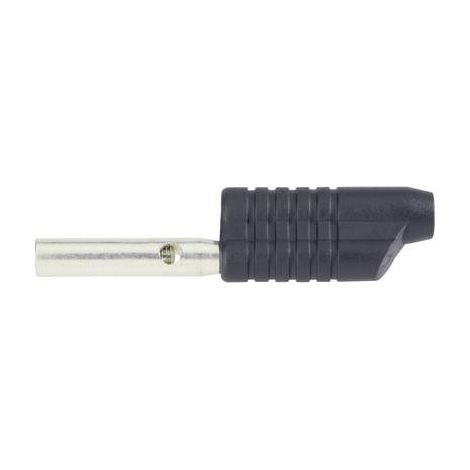 Schnepp S 4041 S Fiche banane mâle, droit Ø de la broche: 4 mm noir 1 pc(s) D29265 (1/2)