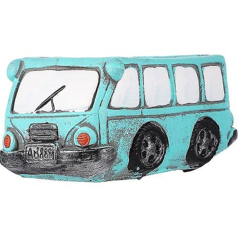 1 pot de fleurs rétro en forme de voiture (1/3)