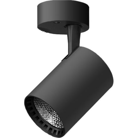 Plafonnier LED, spots réglables noirs, lampe de plafond d'intérieur moderne, lampe murale rotative pour salon (1/2)