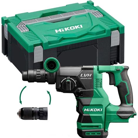 HiKOKI Brushless 18v SDS+ 3.2J Hammer Drill Cordless Rotary Hammer DH1826DCW2Z