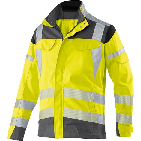 Kübler Jacke REFLECTIQ PSA 2 warngelb/anthrazit Gr. 60 (1/2)