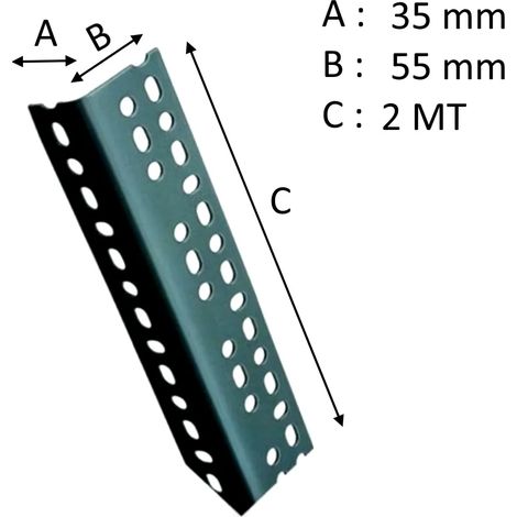 MONTANTE ANGOLARE X SCAFFALATURE 35 X 55 MT 2
