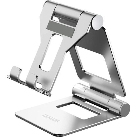 Support Tablette - Aluminium Ajustable 4 À 13 Pouces - Bureau Maison Cuisine - Compatible Tous Modèles - 1 Pièce (1/5)