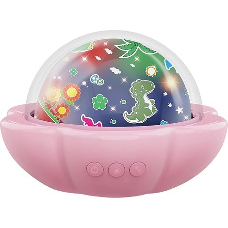 Projecteur de nuit - Projecteur Galaxie Veilleuse Dinosaure Astronaute Lampe Espace Transparente pour Tout-Petits (1/5)