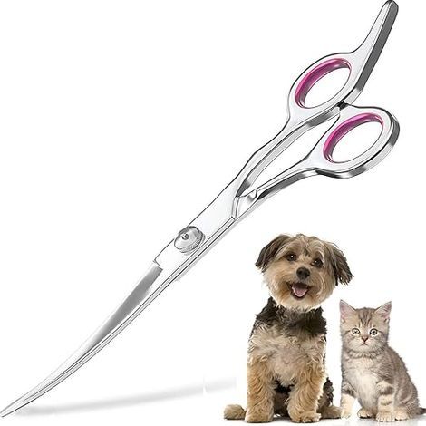 1pc Dog Grooming Brush, 6'' Professional Dog Grooming Brush, Long Hair Dog Grooming Brush, Pet Grooming Brush for Dogs, Dog Brush with Curves (1/5)
