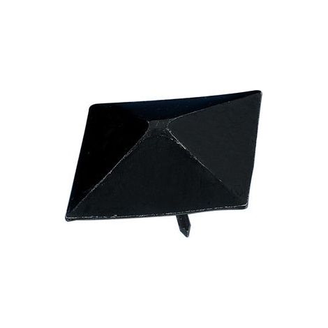 (100 u.) CLAVO FORJA C/PIRAMIDE NEGRO