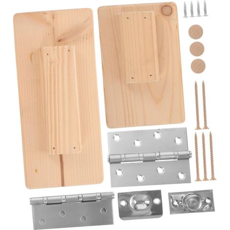Saunatürgriff Holz Ergonomisch Geformt Saunaraum Ersatzgriff
