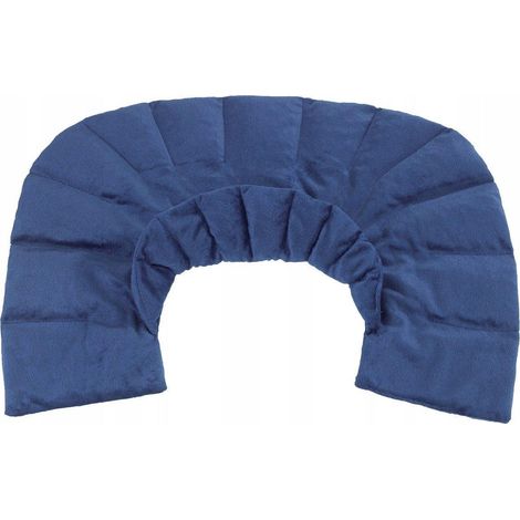 Maximex Cojín de cuello relajante azul 55 x 33 cm