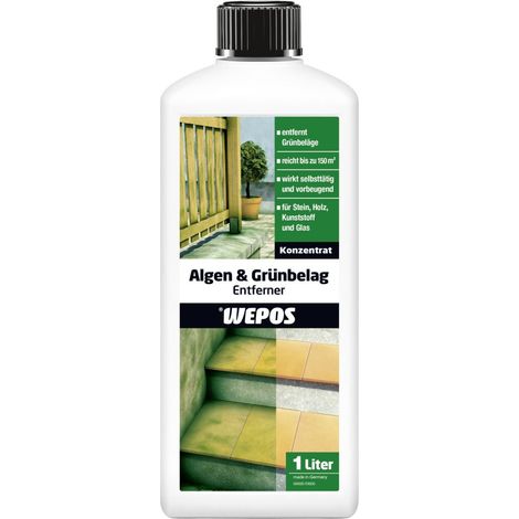 Wepos Algen- und Grünbelagentferner 1 L Reiniger (1/2)