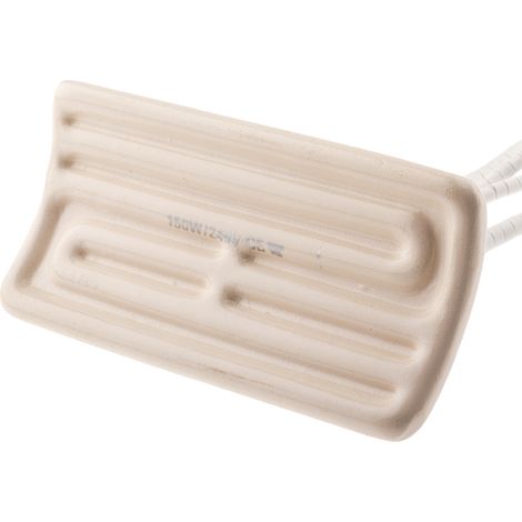 Élément de chauffage en céramique RS PRO, 122mm, 150 W, 230 V c.a. ( Prix pour 1 ) (1/2)