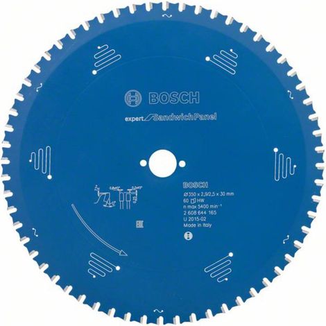 Bosch Accessories Expert for Sandwich Panel 2608644165 Lame de scie circulaire 350 x 30 x 2.5 mm Nom
