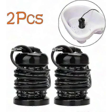 Paire de sondes de remplacement pour bain de pieds ionique, système spa, électrodes 2 pièces, accessoires de détoxification, compatibles appareils de purification. (1/5)