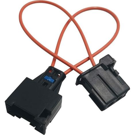 2 Pièces Adaptateur mâle et Femelle de dérivation de Boucle de Most Fibre Optique pour Automobiles