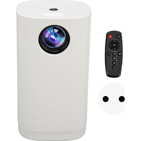 Support projecteur mini 1080P haut-parleur puissant projecteur LED portable petit pour téléphone Android IOS PC 100-240V prise UE (1/5)