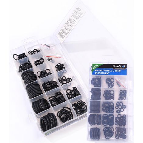 Blue Spot Tools 225 Piece Assorted Metric Nitrile O-Ring Set (1/3)