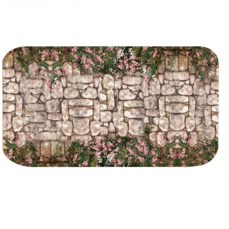 Tapis Antidérapant - En Flanelle Douce - Pour Cuisine Salle De Bain Bureau - 50x80cm (1/5)