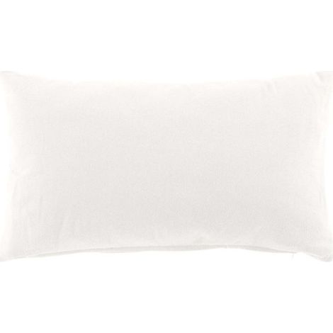 Coussin Déco "Twily" 30x50cm Blanc (1/3)