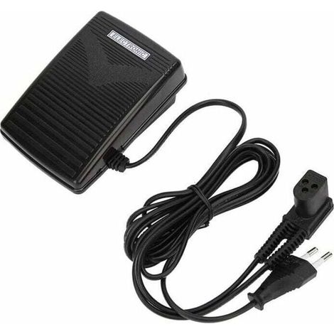 Fußpedal für Nähmaschinen – Fußpedal mit Netzkabel, passend für die Nähmaschine Singer 974. (1/4)