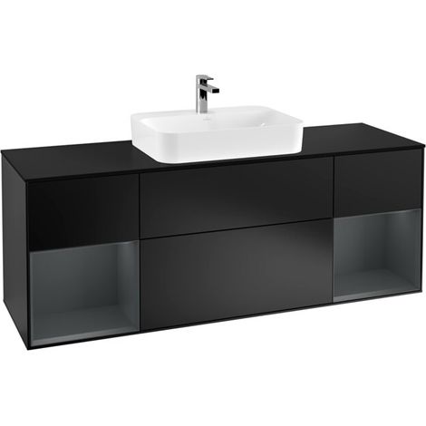 Villeroy & Boch F452HGPD Meuble sous lavabo Finion F45 (1/2)