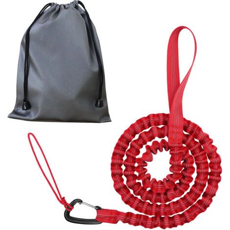 Corde De Remorquage VTT pour Enfants,Corde Élastique Extensible pour Vélo pour Enfant,Accessoire À Tirer Derrière (1/5)