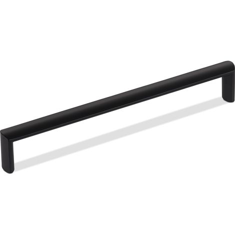Möbelgriff Bügelgriff Blackline V BA 160 mm schwarz matt inkl. Schrauben (1/2)