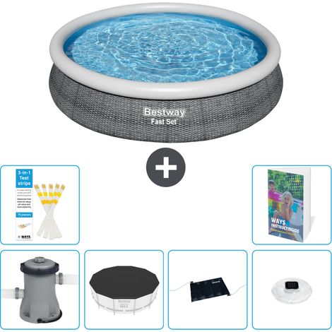 Bestway Piscina Bestway Fast Set Redonda - 366x76 cm - 7-piezas S328 (1/5)