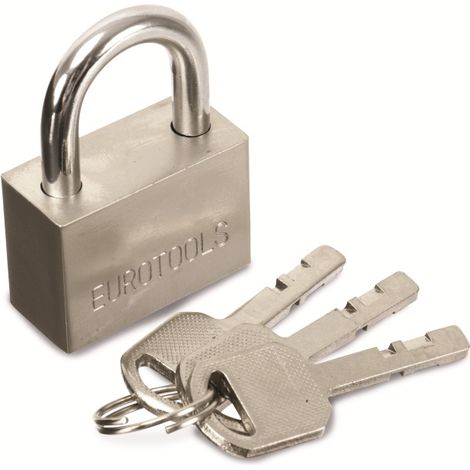 Cadenas de sécurité EUROTOOLS 40 mm