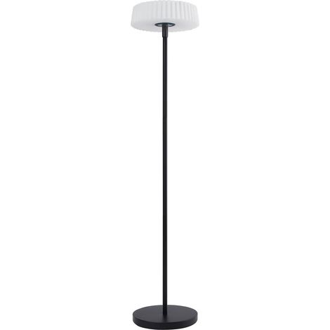 [GEBRAUCHT] B-Ware Lindby LED-Solar-Stehlampe Samine dimmbar Gartenlampe schwarz Metall 136cm