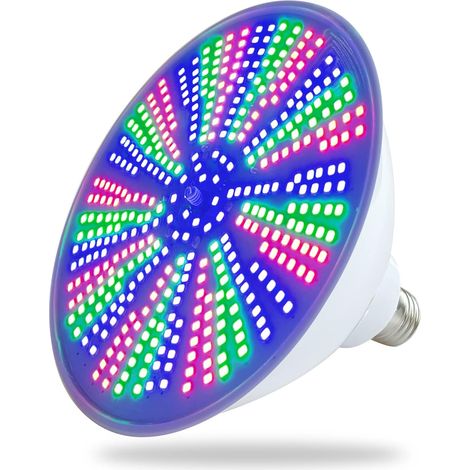 ZOLGINAH PAR38 LED Pool Light, 40W RGB Regulable Multicolor Changing Pool Spotlight, Sumergible LED Light IP68 a prueba de agua, 12V AC (1/5)