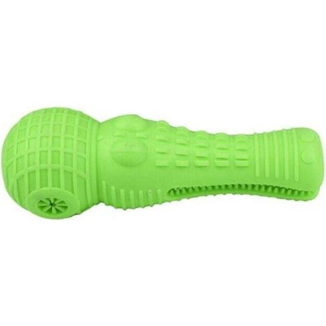 Jouet à Mâcher pour Chien Dentaire Nettoyant Crocodile Simulation Bâton Molaire Vert (1/4)