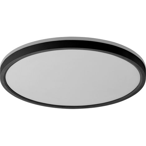 Plafón OSONA negro LED 26+6W Ø32 (1/2)