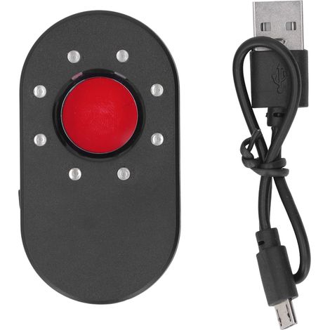 Détecteur de caméras cachées USB, outil de balayage infrarouge LED et détection RF pour hôtel (1/5)