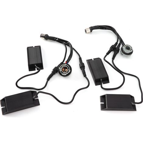 1157 Auto-LED-Licht Split Dual Resistance Decoder Abnehmbares Design für 2-Farben-/3-Farben-Beleuchtung (1/5)