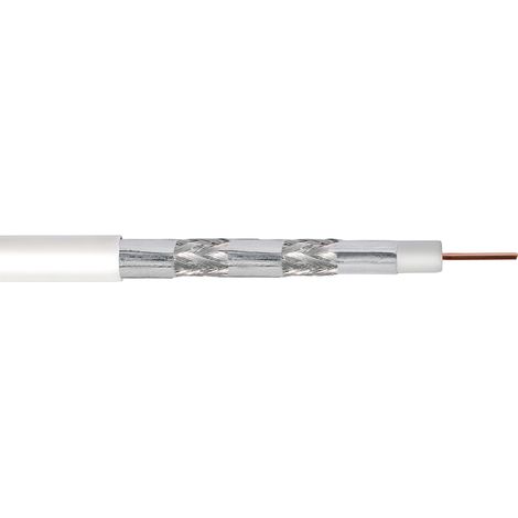 Koaxial Kabel 5-fach geschirmt, Klasse a+, 135 db,
Brandschutzklasse: eca, 100 m, Spulenverpackung mit Aufdruck (1/4)