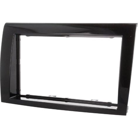 Facade autoradio FA244A compatible avec Fiat Bravo 2 07-14 - Noir 2Din