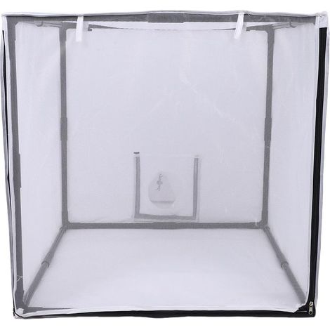 Cabine de Pulvérisation de Peinture Aérographe, Outil de Cabine de Peinture en Aérosol Portable, Tente de Mobile Amovible avec Filtre et Rideau en Maille, Idéale pour les Projets de (1/5)