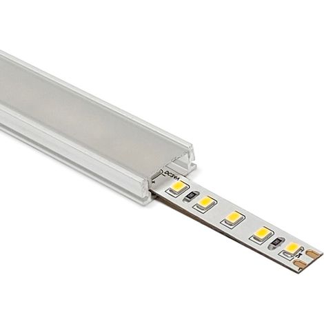 Tira LED interior interlusa perfil difusor opal 17,4x7 mm (1/3)