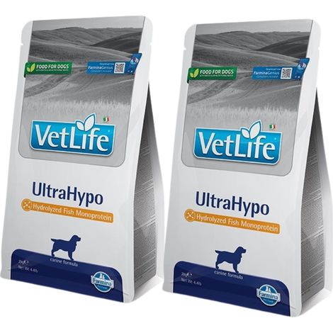 Pienso seco para perros FARMINA Vet Life ULTRAHYPO DOG 2x2kg