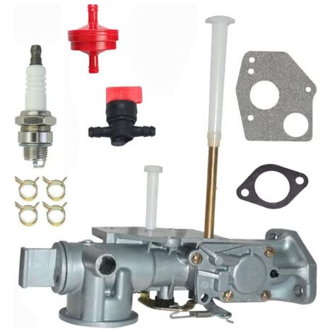 Carburateur 299437 297599 compatible avec moteur Briggs & Stratton 5HP série 130201 130202 130203 130205 130206 130232-1201-99 130232-0619-99 (1/5)