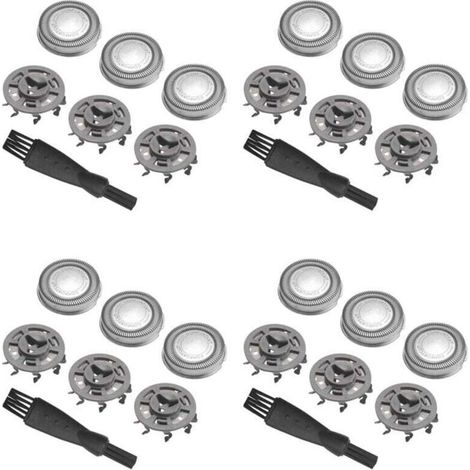 12 Lames de Rechange Compatibles Rasoir Électrique Série SH30 SH50 S1020 S1050 S1060 (1/4)